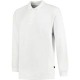 Tricorp Polo Sweater - Wit - 60°C Wasbaar