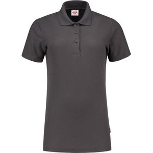 Tricorp 201006 Poloshirt Fitted Dames - Donkergrijs