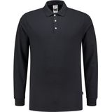 Tricorp 201017 Poloshirt Fitted 210 Gram Lange Mouw - Marineblauw