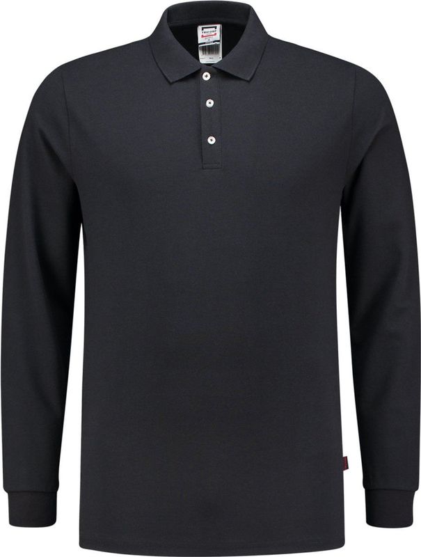 Tricorp 201017 Poloshirt Fitted 210 Gram Lange Mouw - Marineblauw