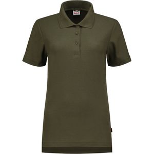 Tricorp 201006 Poloshirt Fitted Dames - Legergroen