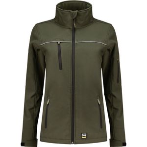 Tricorp 402009 Softshell Luxe Dames - Legergroen - 3XL