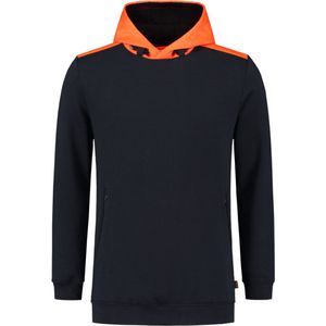 Tricorp 303005 Sweater High Vis Capuchon - Inkt/Fluo Oranje