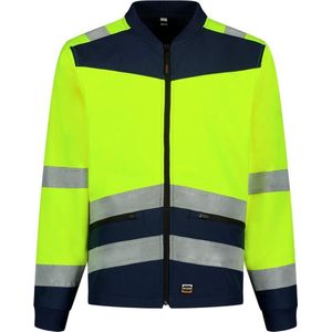 Tricorp Softshell High Vis Bicolor 403021 - Mannen - Geel/Ink - 3XL