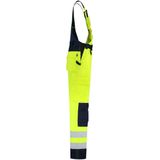 Tricorp - 753005 - Amerikaanse Overall - Fluor Geel/Blauw - High Vis Bicolor - EN ISO 20471:2013 Klasse 1