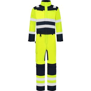 Tricorp - 753009 Overall - High Vis - Bicolor - Fluor Geel/Blauw - 4-Way Stretch