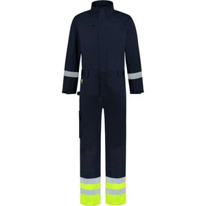 Tricorp - 753010 - Overall High Vis - Blauw/Fluor Geel - Werkoverall