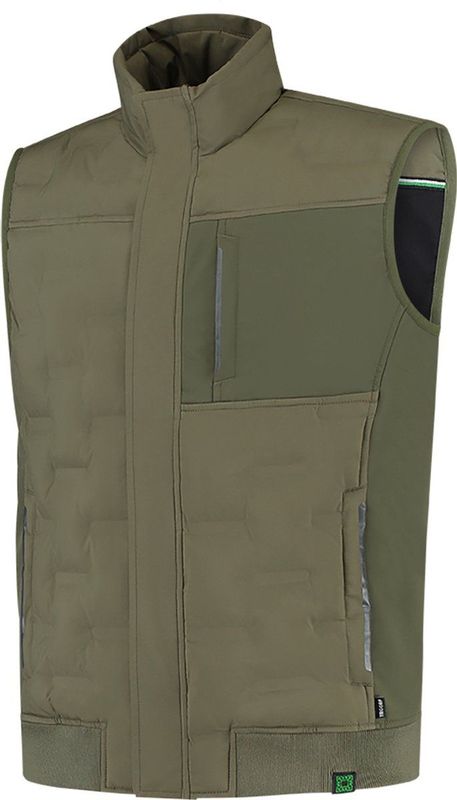 Tricorp 402710 Puffer Bodywarmer Rewear Army maat XXL
