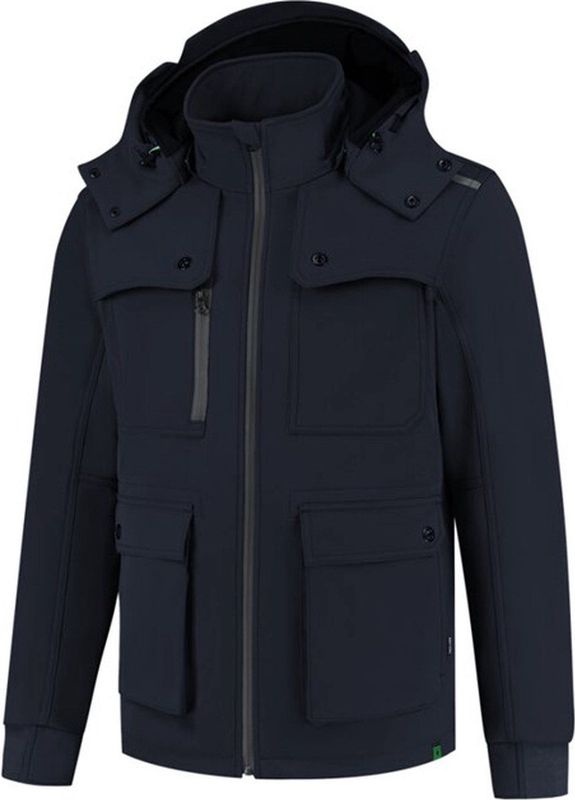 Tricorp - 402712 - Winter Softshell Jack - Blauw - Duurzaam Materiaal