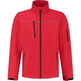 Tricorp - Softshell Luxe Rewear - Jas - Rood - 100% Gerecycled Polyester