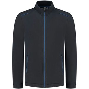 Tricorp - Sweatvest Accent - Marineblauw/Royalblauw - 60% Biologisch Katoen / 40% Recycled Polyester