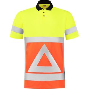 Tricorp Poloshirt Verkeersregelaar 203011 - Fluor Oranje Geel