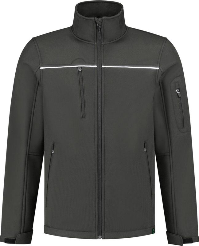 Tricorp - 402701 - Softshell - Donkergrijs - 100% Recycled Polyester