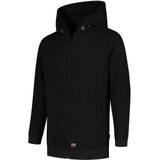 Tricorp - 301014 - Sweatvest - Zwart - Capuchon - 60°C Wasbaar