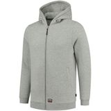 Tricorp - 301014 - Sweatvest - Grijsmelange - Capuchon - 60°C Wasbaar
