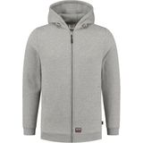 Tricorp - 301014 - Sweatvest - Grijsmelange - Capuchon - 60°C Wasbaar
