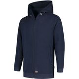 Tricorp - 301014 - Sweatvest - Blauw - Capuchon - 60°C Wasbaar