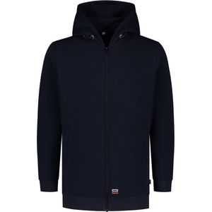 Tricorp - 301014 - Sweatvest - Blauw - Capuchon - 60°C Wasbaar