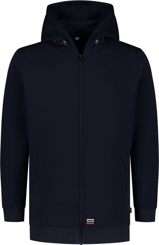 Tricorp - 301014 - Sweatvest - Blauw - Capuchon - 60°C Wasbaar