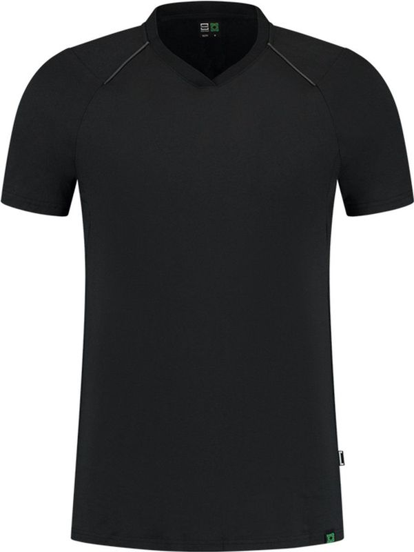 Tricorp T-Shirt V Hals Rewear 102701 - Zwart