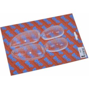 Knipperlichtglas Set Piaggio Typhoon / Piaggio Nrg / Piaggio Ntt - Helder Glas