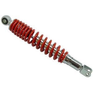 DMP schokbreker 340mm kymco agility Chroom / Rood
