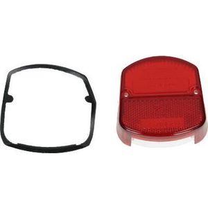 Achterlichtglas + rubber varkenssnuit Zundapp oude type model 517