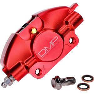 Remklauw CNC voor Piaggio Zip 50 2T / 4T Rood