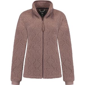 Kjelvik Teddy vest met patroon Norel Vrouwen