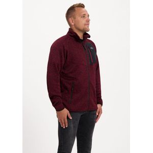 Kjelvik Outdoorvest Levi - Sportief Gebreid Vest in Melange Kleur