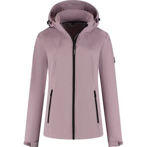 Kjelvik outdoor jas Leah lichtroze