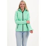 Kjelvik - Leah - Outdoorjas - Turquoise - Korte Softshell Jas