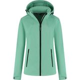 Kjelvik - Leah - Outdoorjas - Turquoise - Korte Softshell Jas