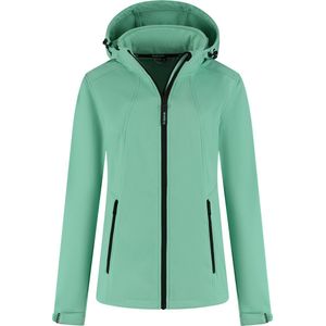 Kjelvik - Leah - Outdoorjas - Turquoise - Korte Softshell Jas
