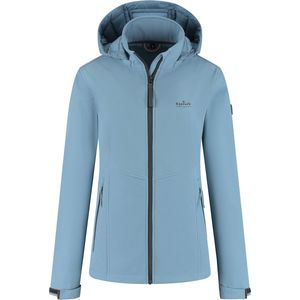 Kjelvik Outdoorjas Evi Blauw - Dames Softshell Jas