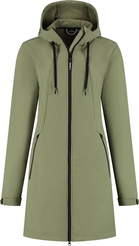Kjelvik - Faye - Zomerjas - Blauw - Softshell - Winddicht - Waterafstotend