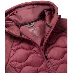 Kjelvik - Veda Vest - Dames Sweater - Pink - Synthetische Stof - Gerecyclede Wattering