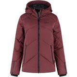 Kjelvik - Sue - Gewatteerde Winterjas - Donkerrood - Korte Jas