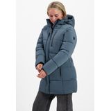 Kjelvik - Gaby - Gewatteerde Winterjas - Blauw - Halflang
