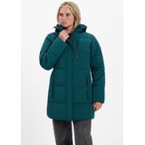 Kjelvik - Gaby - Gewatteerde Winterjas - Groen - Halflang