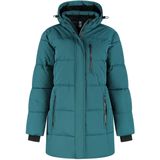 Kjelvik - Gaby - Gewatteerde Winterjas - Groen - Halflang