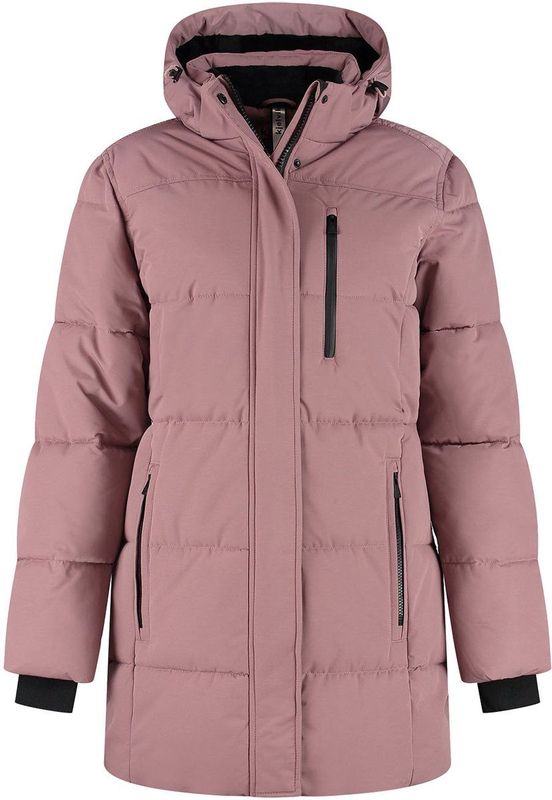 Kjelvik - Gaby - Gewatteerde Winterjas - Roze - Halflang