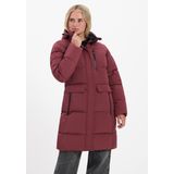 Kjelvik - Marley - Gewatteerde Winterjas - Donkerrood - 100% Gerecycled