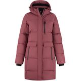 Kjelvik - Marley - Gewatteerde Winterjas - Donkerrood - 100% Gerecycled
