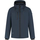 Kjelvik - Thom - Softshell Jas - Donkerblauw - Gewatteerd - Winddicht en Waterafstotend