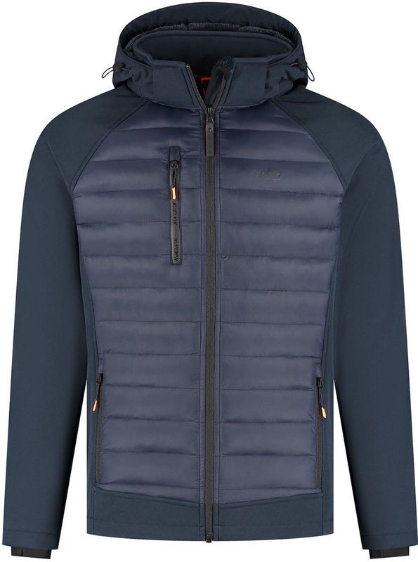 Kjelvik - Ezra - Softshell Jas - Donkerblauw - Winddicht