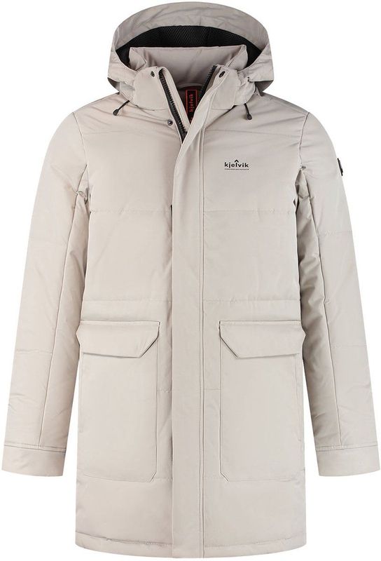 Kjelvik - Oscar - Gewatteerde Winterjas - Zand - Winddicht en Waterafstotend