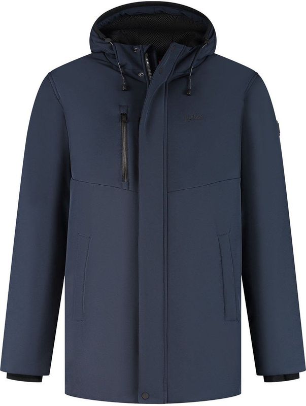 Kjelvik - Baris - Softshell Jas - Donkerblauw - Gewatteerd - Winddicht