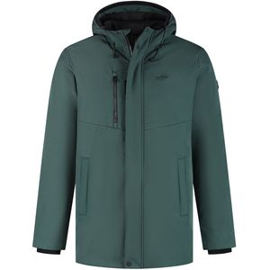 Kjelvik - Baris - Softshell Jas - Groen - Gewatteerd - Winddicht