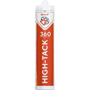 Seal-it - 360 HIGH-TACK Lijmkit - Wit - 290ml - Professionele Montagekit